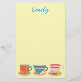 Peppermint-te för te älskare brevpapper