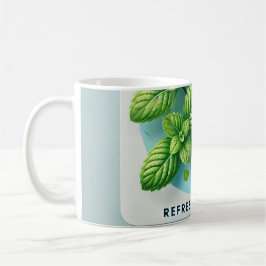 Peppermint Tea Design AI art Kaffemugg