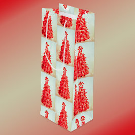 Peppermint Träd (Small, Medium, Vin) Gift Bag