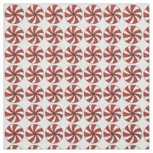 Peppermints Mint Candy Mints jul Julafton Print Tyg