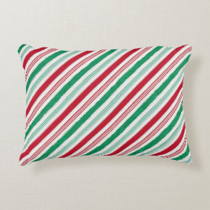 Peppermynt Candy cane Rand Pillow Prydnadskudde