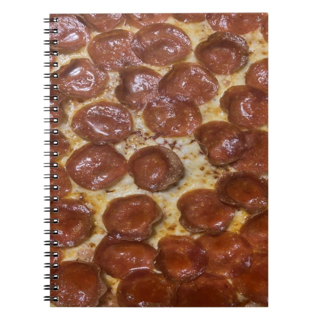 Pepperoni Pizza Anteckningsbok (Framsidan)