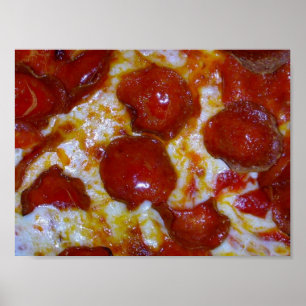 pepperoni Pizza Close poster