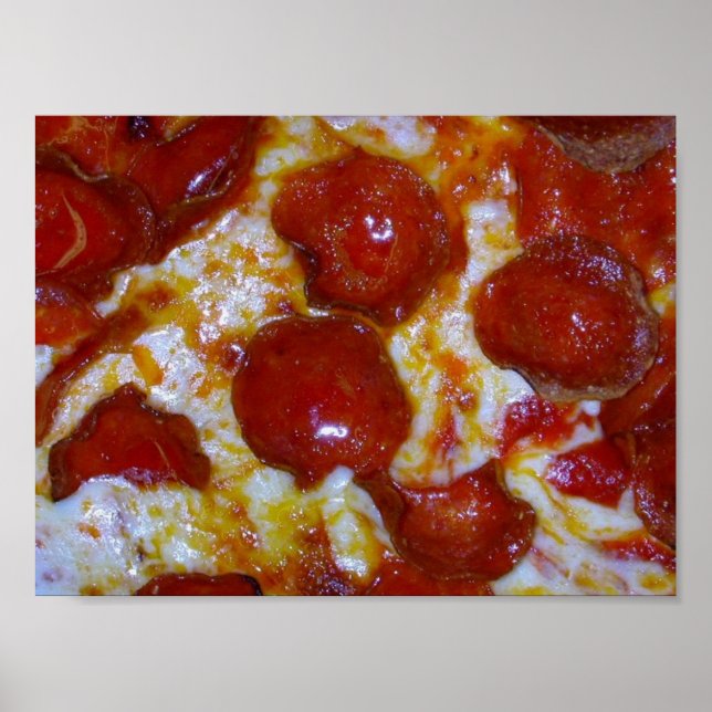 pepperoni Pizza Close poster (Framsidan)