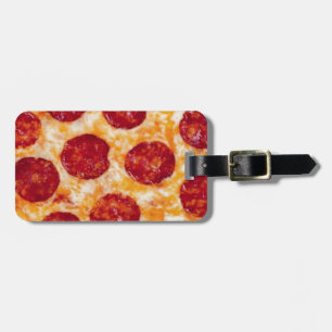 Pepperoni Pizza Hett och Yummy! Bagagebricka