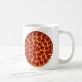 Pepperoni Pizza Kaffemugg