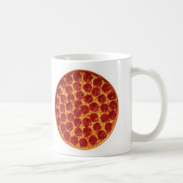 Pepperoni Pizza Kaffemugg (Höger)