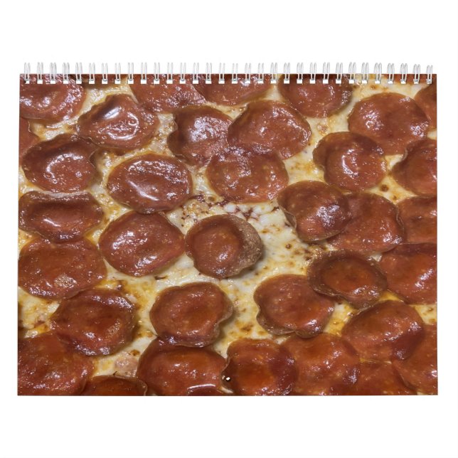 Pepperoni Pizza Kalender (Omslag)