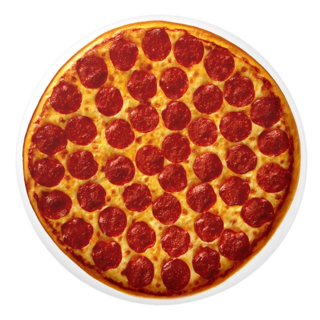 Pepperoni Pizza Knopp (Framsidan)