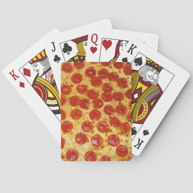 Pepperoni Pizza Kortlek (Baksidan)