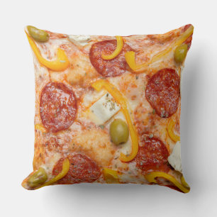 Pepperoni Pizza-kudden Kudde