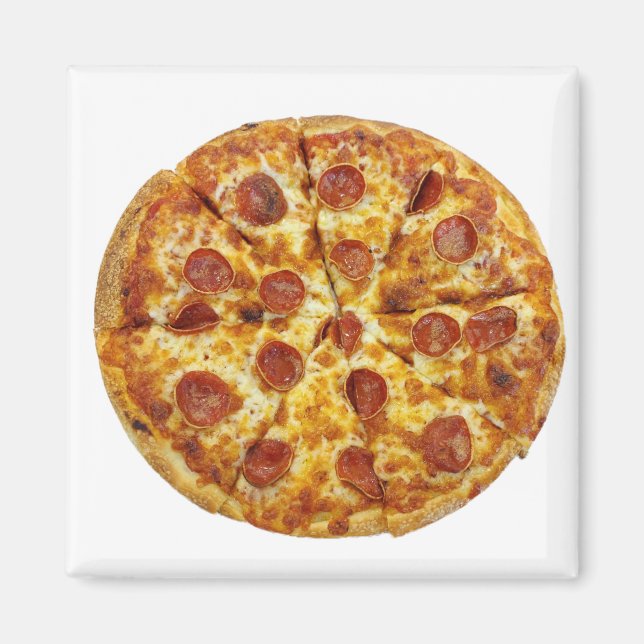 Pepperoni Pizza Magnet (Framsidan)