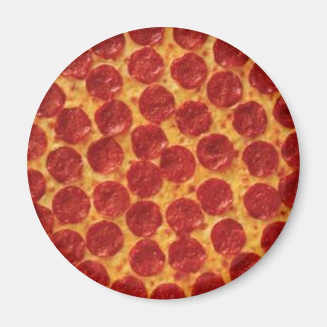 Pepperoni Pizza Magnet (Framsidan)