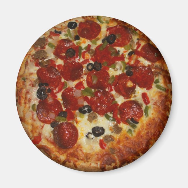 Pepperoni Pizza Magnet (Framsidan)