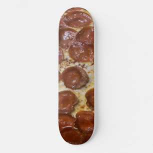 Pepperoni Pizza Mini Skateboard Bräda 18,5 Cm