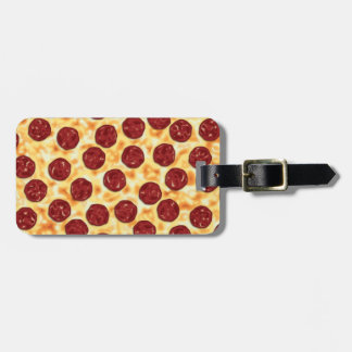 Pepperoni Pizza Mönster Bagagebricka