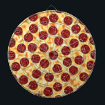 Pepperoni Pizza Mönster Piltavla<br><div class="desc">Den digitala pizzan med pepperoni-topp.</div>
