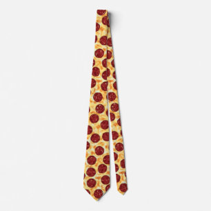 Pepperoni Pizza Mönster Slips