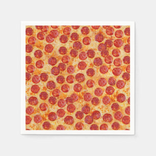 Pepperoni Pizza Pappersservett