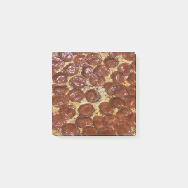 Pepperoni Pizza Post-it Block (Framsida)