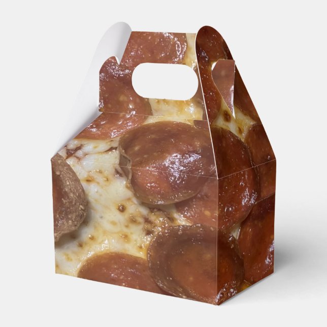 Pepperoni Pizza Presentaskar (Framsidan Sidan)