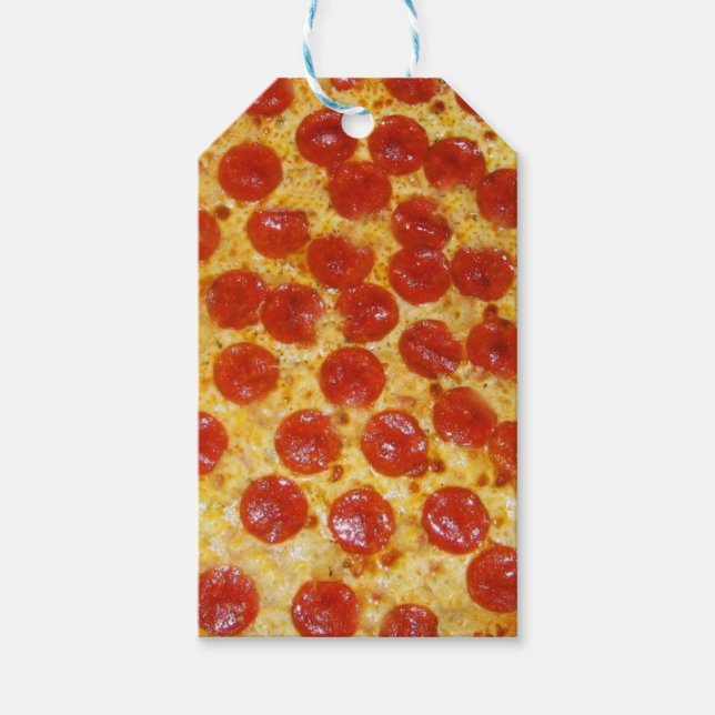 Pepperoni Pizza Presentetikett (Framsidan)