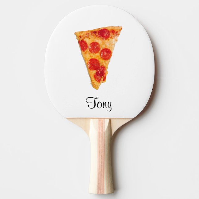 Pepperoni Pizza Slice 4Tony Pingisracket (Framsidan)