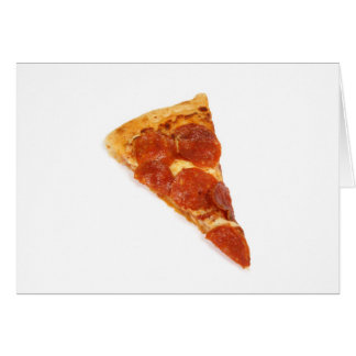 Pepperoni Pizza Slice Hälsningskort
