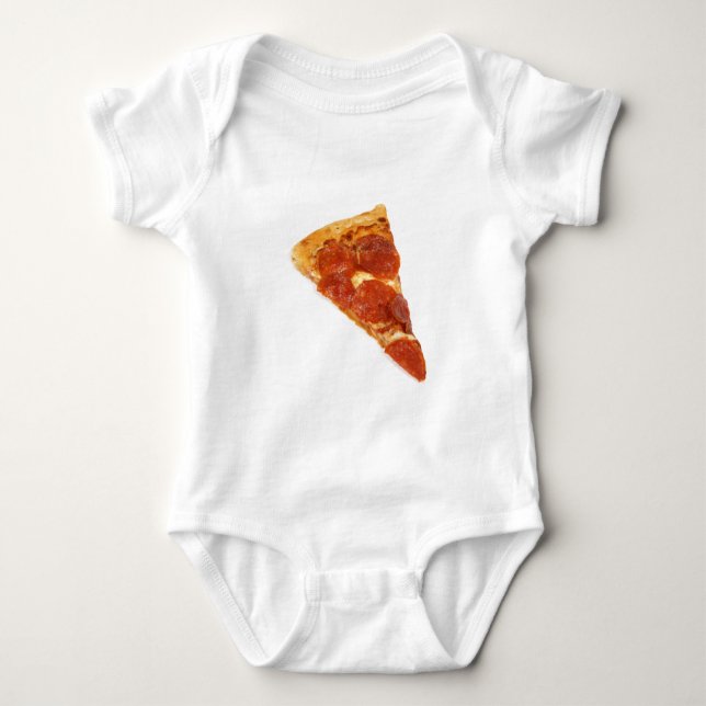 Pepperoni Pizza Slice T Shirt (Framsida)