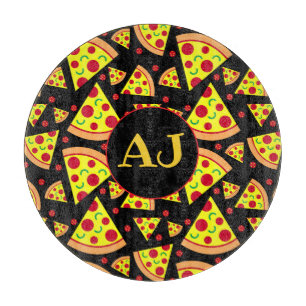 Pepperoni Pizza Slices Food Patterned