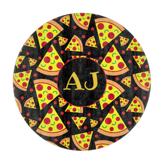 Pepperoni Pizza Slices Food Patterned (Framsidan)