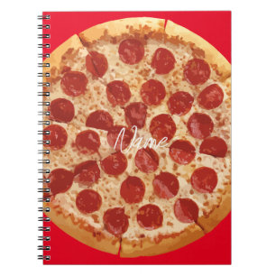 Pepperoni Pizza Thunder_Cove Anteckningsbok