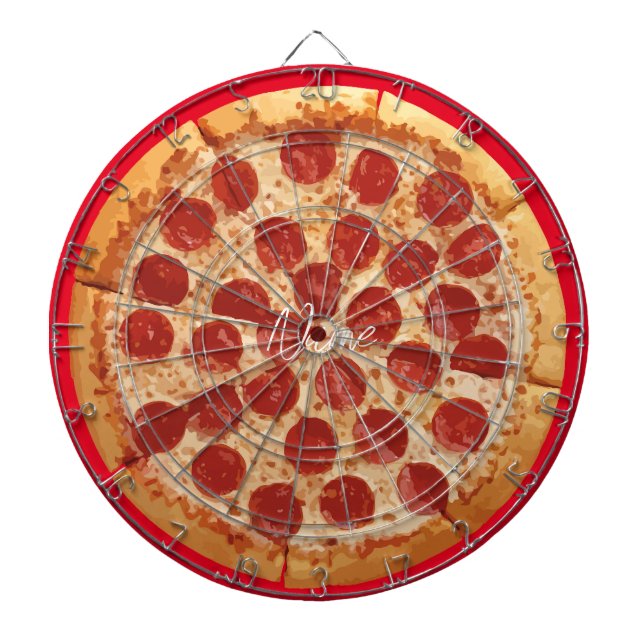 Pepperoni Pizza Thunder_Cove Darttavla (Framsidan)