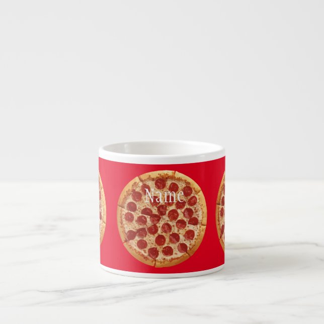 Pepperoni Pizza Thunder_Cove Espressomugg (Framsidan)