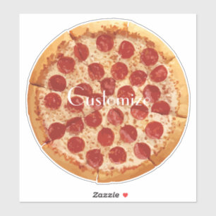 Pepperoni Pizza Thunder_Cove Klistermärken