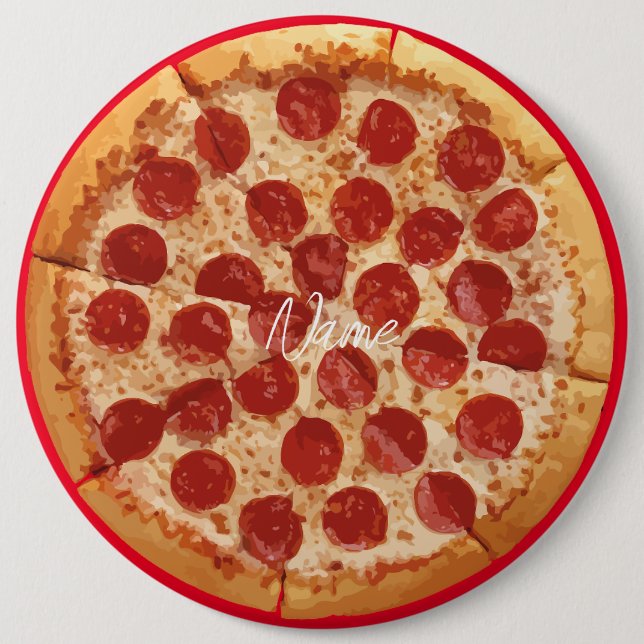 Pepperoni Pizza Thunder_Cove Knapp (Framsida)