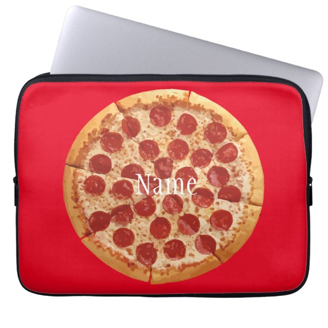Pepperoni Pizza Thunder_Cove Laptop Fodral (Framsidan)