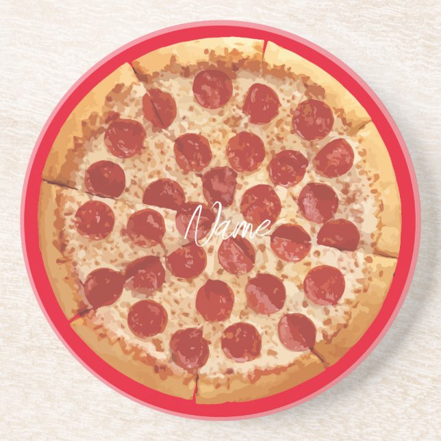 Pepperoni Pizza Thunder_Cove Underlägg (Framsidan)