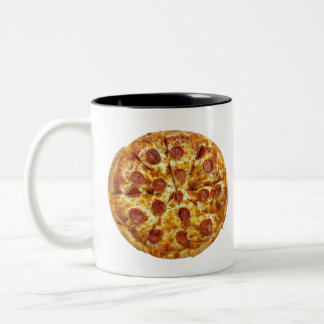 Pepperoni Pizza Två-Tonad Mugg
