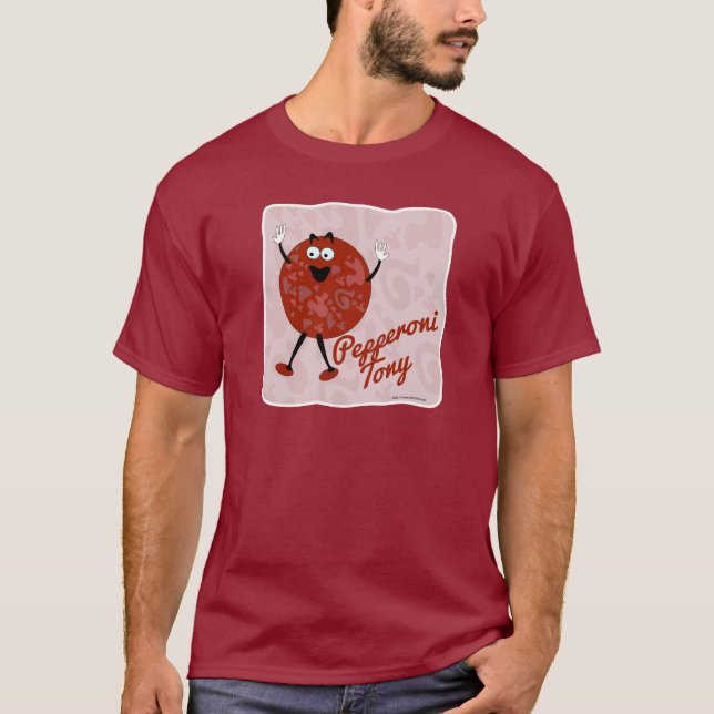 Pepperoni Tony Tee (Framsida)