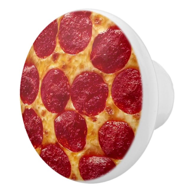 pepperonis pizza knopp (Höger)