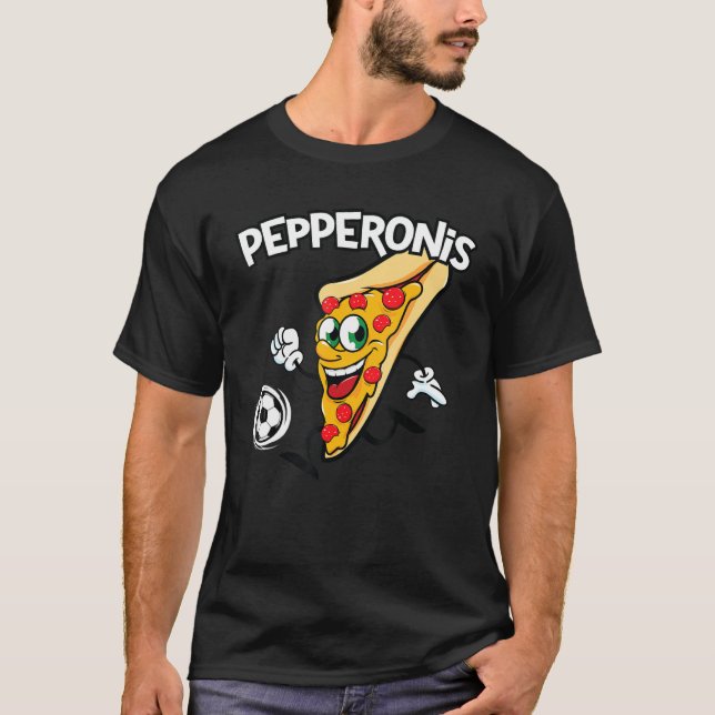 Pepperonis Soccer (Coach Marc) T Shirt (Framsida)