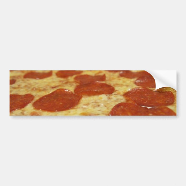 pepperonpizza bildekal (Framsidan)