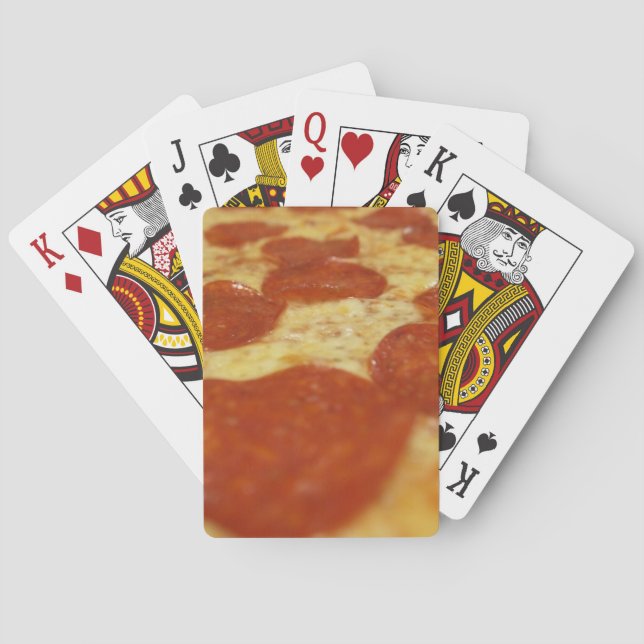 pepperonpizza kortlek (Baksidan)