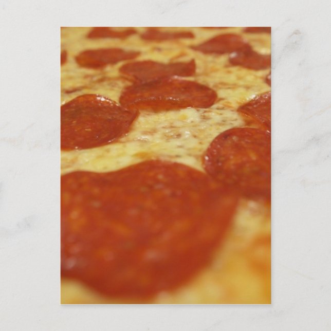 pepperonpizza vykort (Framsida)