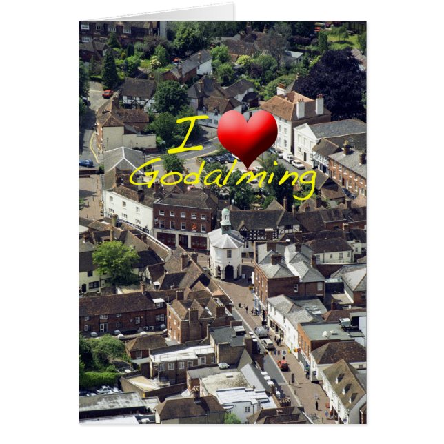 Pepperpot Godalming Surrey Hälsningskort (Framsidan)