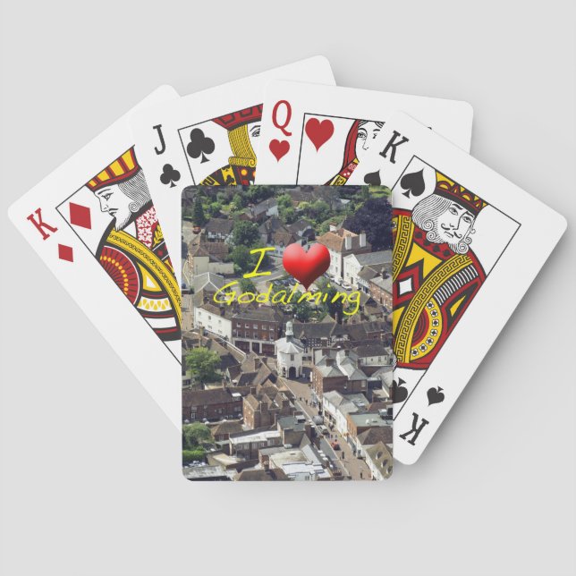 Pepperpot Godalming Surrey Spelkort (Baksidan)