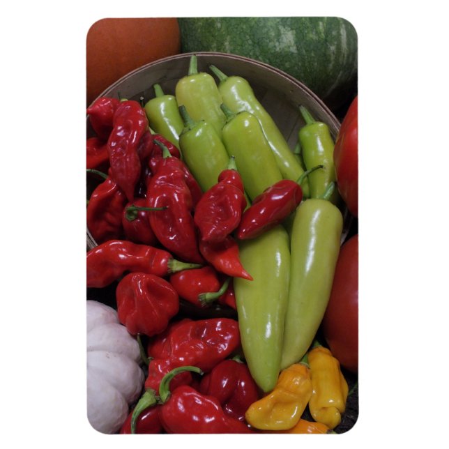 Peppers N Veggies Magnet (Vertikal)