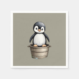 Peppy Penguin Pappersservett