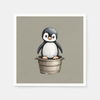 Peppy Penguin Pappersservett
